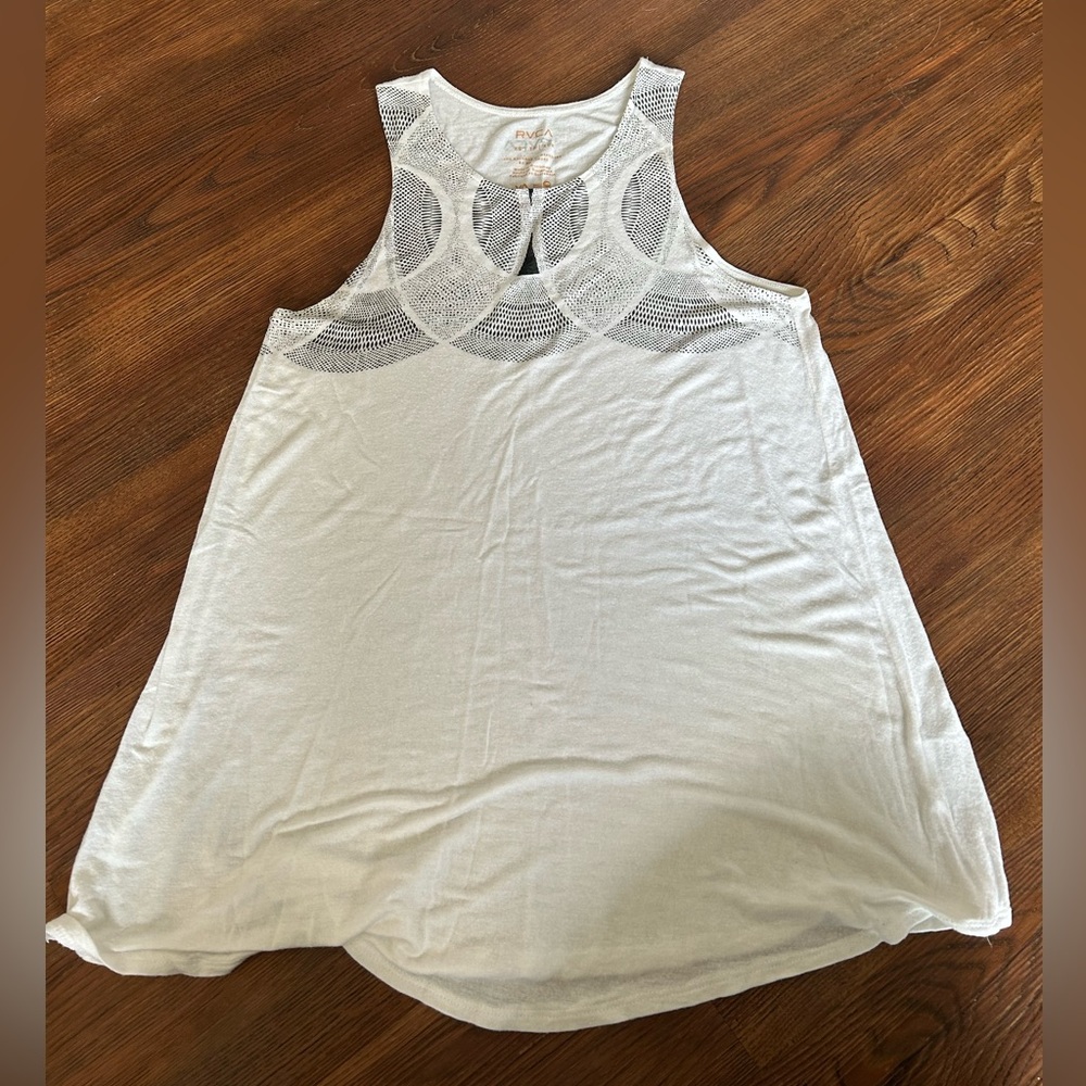 RVCA White Tank
